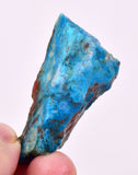 16Grams  BLUE OPAL PERU ROUGH SCENIC CARIBEAN TURQUOISE COLOR OB208