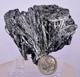 6.8cms STIBNITE CRYSTAL PERU MINERAL SPECIMEN COLLECTOR MB185