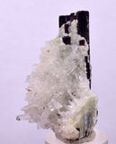 4.8cms RED HUBNERITE QUARTZ CRYSTALS MINERAL SPECIMEN COLLECTOR PERU MB222