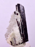 4.8cms RED HUBNERITE QUARTZ CRYSTALS MINERAL SPECIMEN COLLECTOR PERU MB222