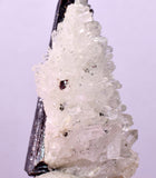 4.8cms RED HUBNERITE QUARTZ CRYSTALS MINERAL SPECIMEN COLLECTOR PERU MB222