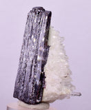 4.8cms RED HUBNERITE QUARTZ CRYSTALS MINERAL SPECIMEN COLLECTOR PERU MB222