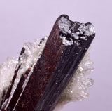 4.8cms RED HUBNERITE QUARTZ CRYSTALS MINERAL SPECIMEN COLLECTOR PERU MB222