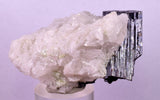 5.9cms RED HUBNERITE QUARTZ CRYSTALS MINERAL SPECIMEN COLLECTOR PERU MB223