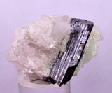 5.9cms RED HUBNERITE QUARTZ CRYSTALS MINERAL SPECIMEN COLLECTOR PERU MB223