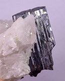 5.9cms RED HUBNERITE QUARTZ CRYSTALS MINERAL SPECIMEN COLLECTOR PERU MB223