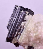 5.9cms RED HUBNERITE QUARTZ CRYSTALS MINERAL SPECIMEN COLLECTOR PERU MB223