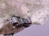 5.9cms RED HUBNERITE QUARTZ CRYSTALS MINERAL SPECIMEN COLLECTOR PERU MB223