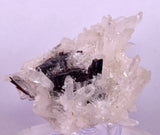 6.8cms RED HUBNERITE QUARTZ CRYSTALS MINERAL SPECIMEN COLLECTOR PERU MB224