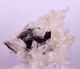 6.8cms RED HUBNERITE QUARTZ CRYSTALS MINERAL SPECIMEN COLLECTOR PERU MB224