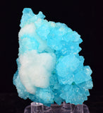 5.8cms SKY BLUE SALAMMONIAC LECONTITE ps TINCALCONITE CHILE NATURAL CRYSTALS  UB3117