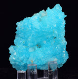 5.8cms SKY BLUE SALAMMONIAC LECONTITE ps TINCALCONITE CHILE NATURAL CRYSTALS  UB3117