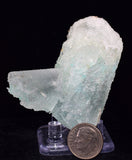 6cms LECONTITE WITH TINCALCONITE ps BLUE SALAMMONIAC CHILE NATURAL CRYSTALS  UB320