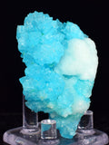 5.8cms SKY BLUE SALAMMONIAC LECONTITE ps TINCALCONITE CHILE NATURAL CRYSTALS  UB3117