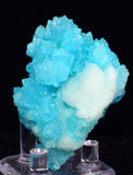 5.8cms SKY BLUE SALAMMONIAC LECONTITE ps TINCALCONITE CHILE NATURAL CRYSTALS  UB3117