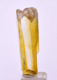 2.9cms FISH TAIL GOLDEN SELENITE CRYSTAL PERU MINERAL SPECIMEN TB158