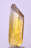 2.9cms FISH TAIL GOLDEN SELENITE CRYSTAL PERU MINERAL SPECIMEN TB160