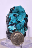 4.2cms CHRYSOCOLLA BOTRYOIDAL CRYSTALS PERU SPHERES GRAPE TURQUOISE COLOR CB208