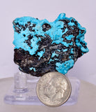3.8cms CHRYSOCOLLA BOTRYOIDAL CRYSTALS PERU SPHERES GRAPE TURQUOISE COLOR CB210