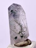 7CARATS BLUE DUMORTIERITE IN QUARTZ POLISHED ACICULAR PENDANT SPECIMEN UB323
