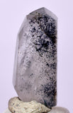 7CARATS BLUE DUMORTIERITE IN QUARTZ POLISHED ACICULAR PENDANT SPECIMEN UB323