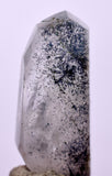 7CARATS BLUE DUMORTIERITE IN QUARTZ POLISHED ACICULAR PENDANT SPECIMEN UB323