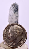 7CARATS BLUE DUMORTIERITE IN QUARTZ POLISHED ACICULAR PENDANT SPECIMEN UB323