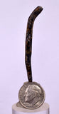 5cms GOLDEN BLACK CORAL POLISHED PERU NATURAL JEWELRY PENDANT VB3