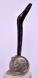 4.9cms GOLDEN BLACK CORAL POLISHED PERU NATURAL JEWELRY PENDANT VB5