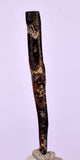 4.5cms GOLDEN BLACK CORAL POLISHED PERU NATURAL JEWELRY PENDANT VB9