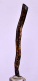 6.3cms GOLDEN BLACK CORAL POLISHED PERU NATURAL JEWELRY PENDANT VB12