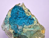 8.7cms QUARTZ CHRYSOCOLLA BOTRYOIDAL TENTADORA MINE PERU MINERAL SPECIMEN CB207