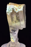 4.5cms GEM CHRYSOCOLLA INSIDE SELENITE CRYSTAL LILY MINE 2000 DISCOVERY PERU TB153