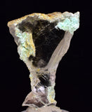 4.5cms GEM CHRYSOCOLLA INSIDE SELENITE CRYSTAL LILY MINE 2000 DISCOVERY PERU TB153