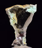 4.5cms GEM CHRYSOCOLLA INSIDE SELENITE CRYSTAL LILY MINE 2000 DISCOVERY PERU TB153
