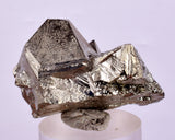 3.8cms PYRITE OCTAHEDRAL PERU SHINY CRYSTALS MINERAL SPECIMEN COLLECTOR MB191