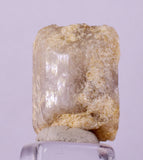 1.8cms DANBURITE CRYSTAL BOLIVIA SILICATE ORTHORHOMBIC MATRIX GEM FACET XB36