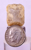 1.8cms DANBURITE CRYSTAL BOLIVIA SILICATE ORTHORHOMBIC MATRIX GEM FACET XB36