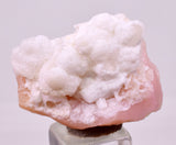 2.4cms PRECIOUS PINK HYALITE LAVENDER OPAL-(AN) BOTRYOIDAL PERU FLUORESCENT PB150