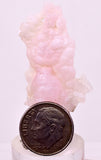 3.9cms PRECIOUS PINK HYALITE LAVENDER OPAL-(AN) BOTRYOIDAL PERU FLUORESCENT PB151