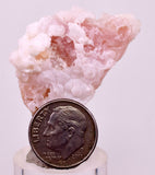 3.6cms PRECIOUS PINK HYALITE LAVENDER OPAL-(AN) BOTRYOIDAL PERU FLUORESCENT PB152