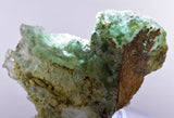 6.9cms GEM CHRYSOCOLLA INSIDE SELENITE CRYSTAL LILY MINE 2000 DISCOVERY PERU TB163
