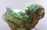 6.9cms GEM CHRYSOCOLLA INSIDE SELENITE CRYSTAL LILY MINE 2000 DISCOVERY PERU TB163