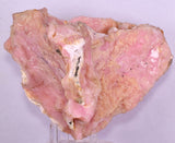 16.4cms PRECIOUS PINK HYALITE LAVENDER OPAL-(AN) BOTRYOIDAL PERU FLUORESCENT PB156
