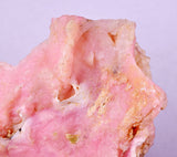 16.4cms PRECIOUS PINK HYALITE LAVENDER OPAL-(AN) BOTRYOIDAL PERU FLUORESCENT PB156