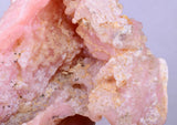 16.4cms PRECIOUS PINK HYALITE LAVENDER OPAL-(AN) BOTRYOIDAL PERU FLUORESCENT PB156