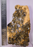 19cms GEMMY BARITE ZONED CRYSTALS PERU SHINY TRANSLUCENT MINERAL SPCIMEN EB99