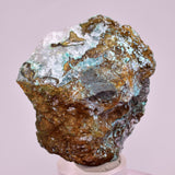 5.2cms DRUZY CHRYSOCOLLA QUARTZ CRYSTAL LILY MINE PERU 2000 YEAR DB342