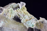 8cms GEM CHRYSOCOLLA INSIDE SELENITE CRYSTAL LILY MINE 2000 DISCOVERY PERU TB164
