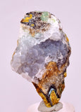 5.1cms DRUZY CHRYSOCOLLA QUARTZ CRYSTAL LILY MINE PERU 2000 YEAR DB344